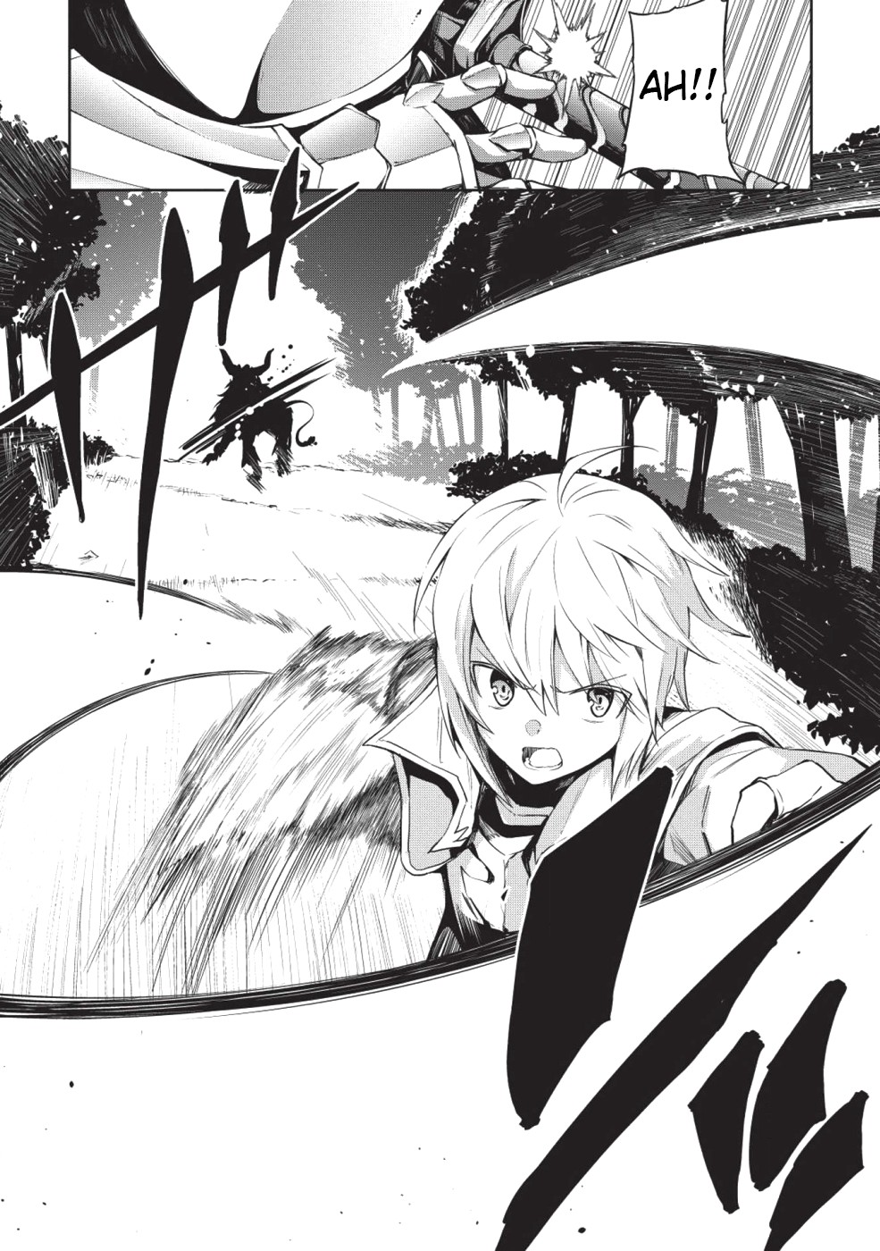 The holy knight's dark road chapter 1 page 3