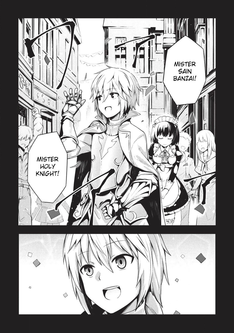 The holy knight's dark road chapter 1 page 5