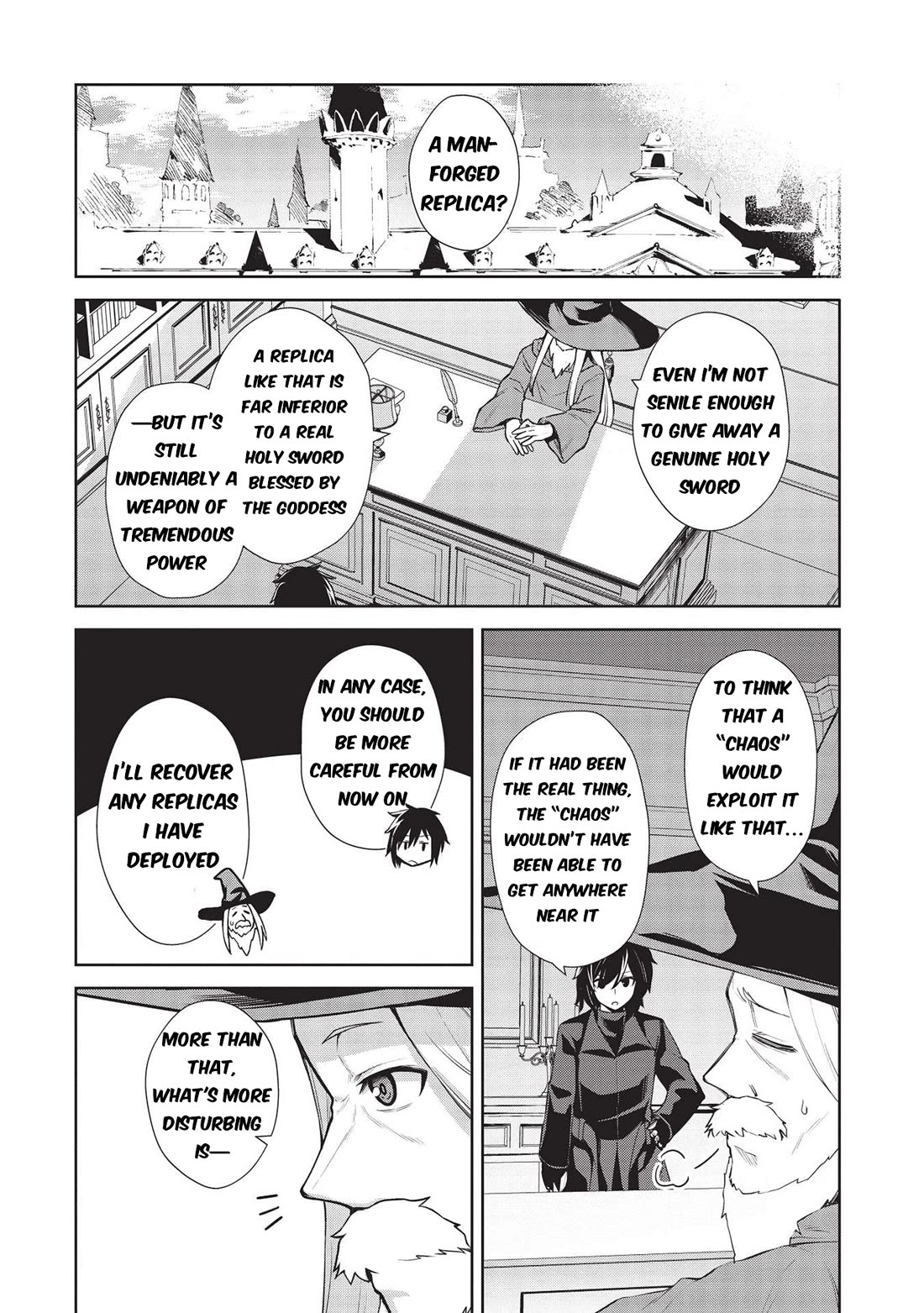 The holy knight's dark road chapter 15 page 12