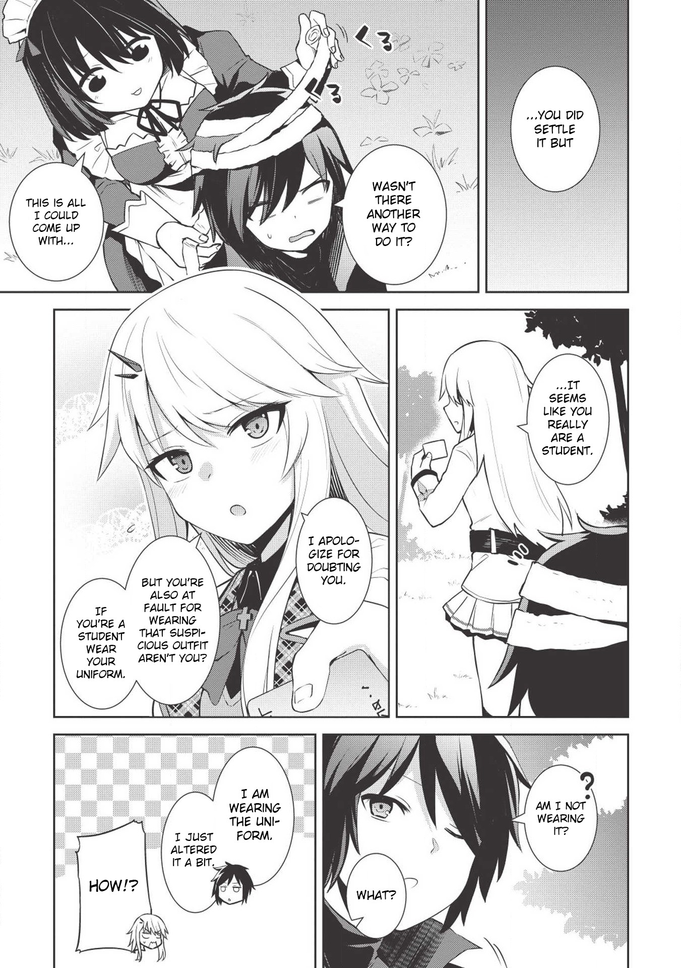 The holy knight's dark road chapter 2 page 7