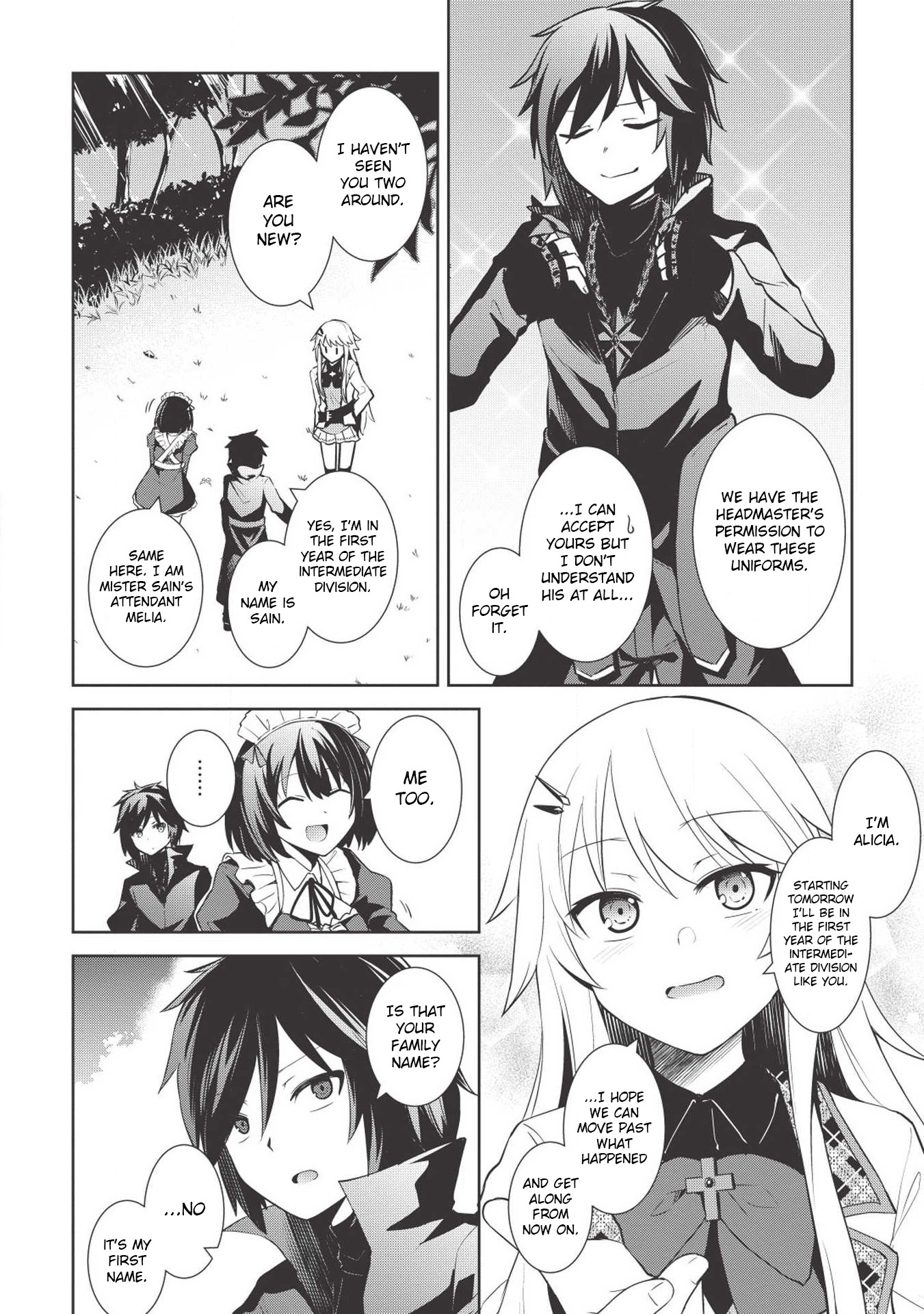 The holy knight's dark road chapter 2 page 8