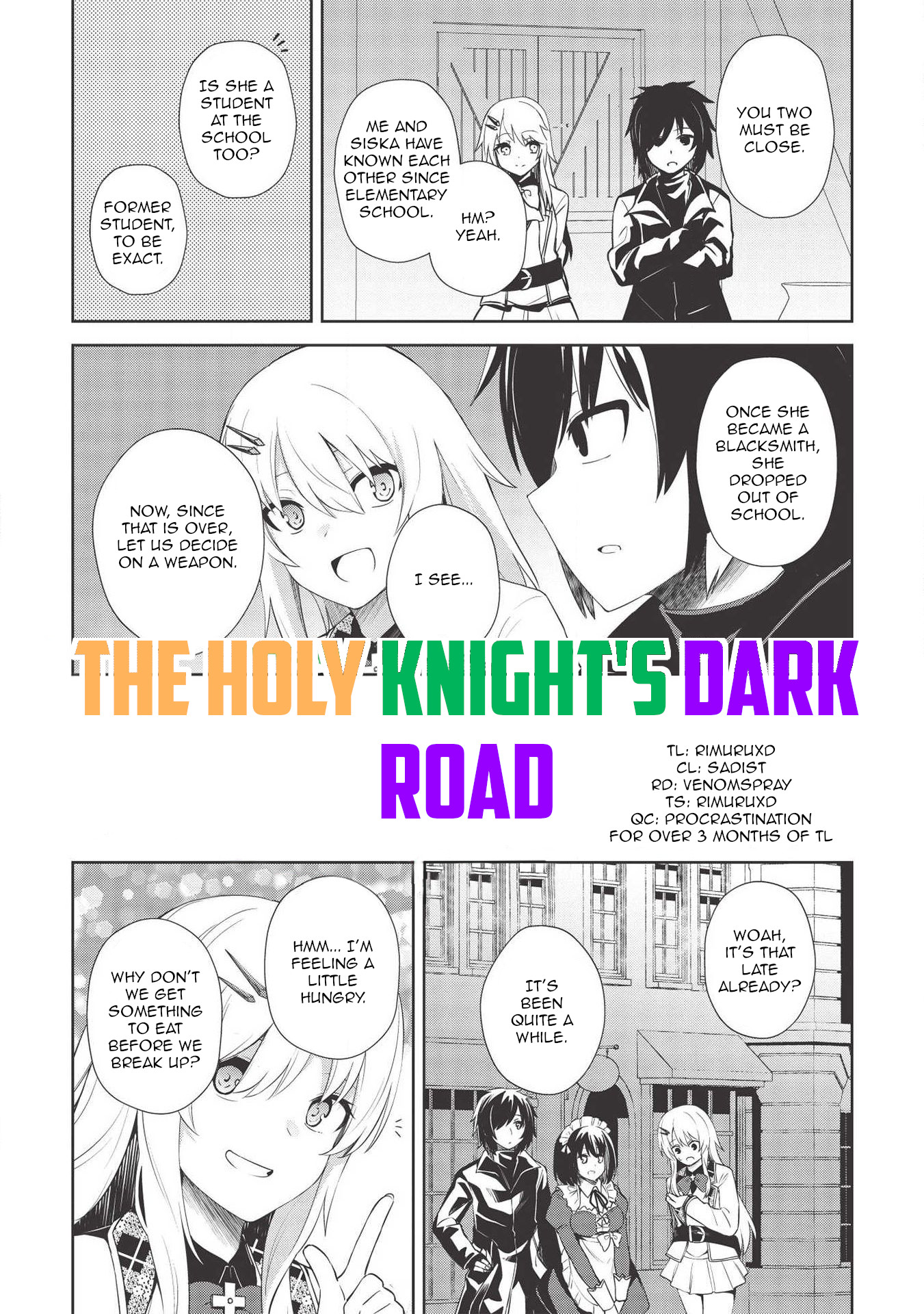 The holy knight's dark road chapter 7 page 6