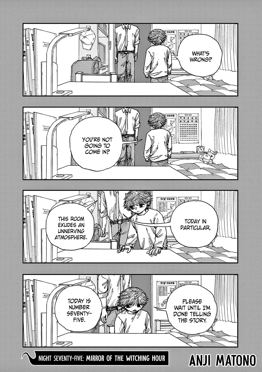 The Hundred Ghost Stories That Led to My Death chapter 75 page 1