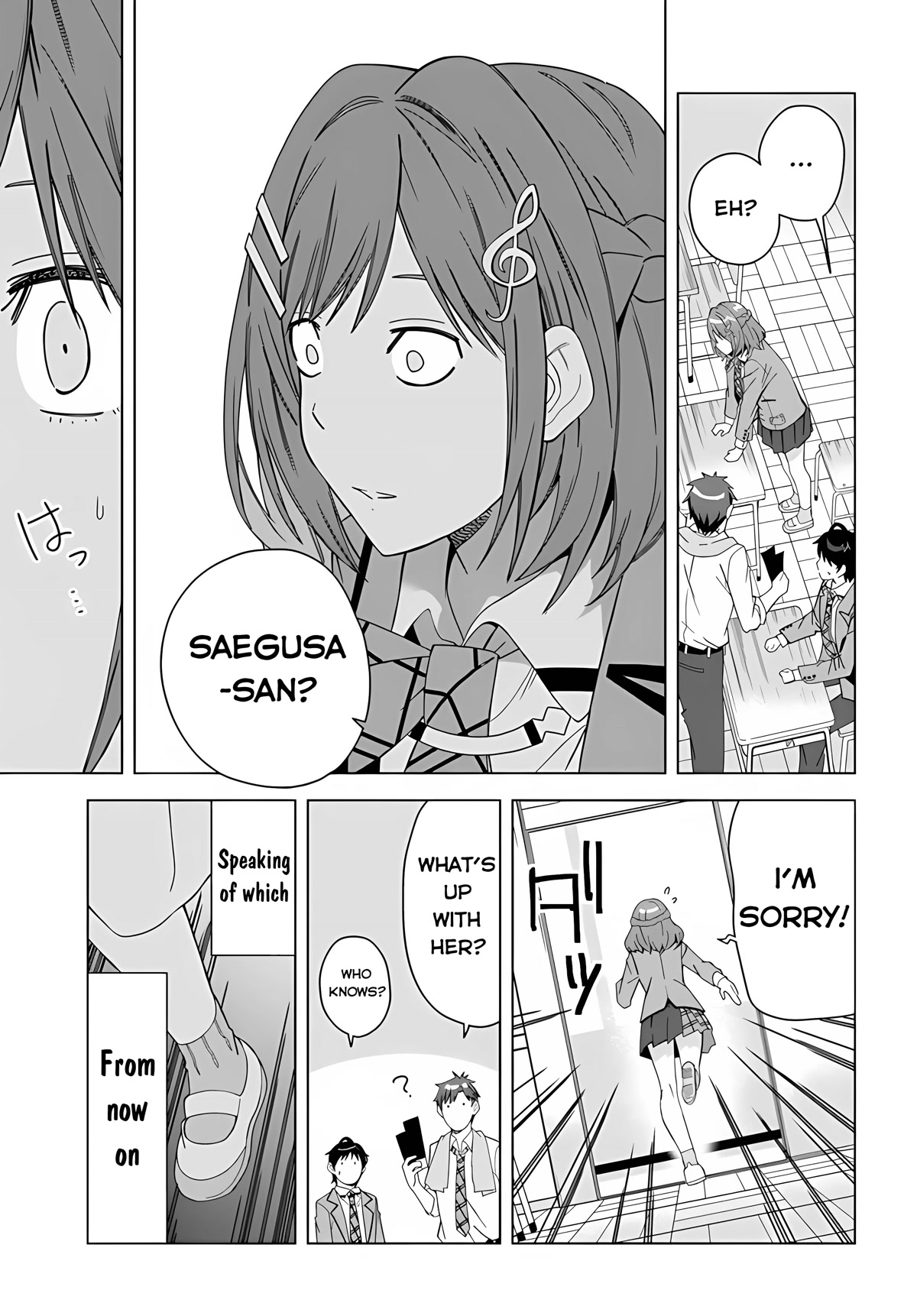The Idol Girl in My Class Is Acting Suspiciously chapter 1 page 38