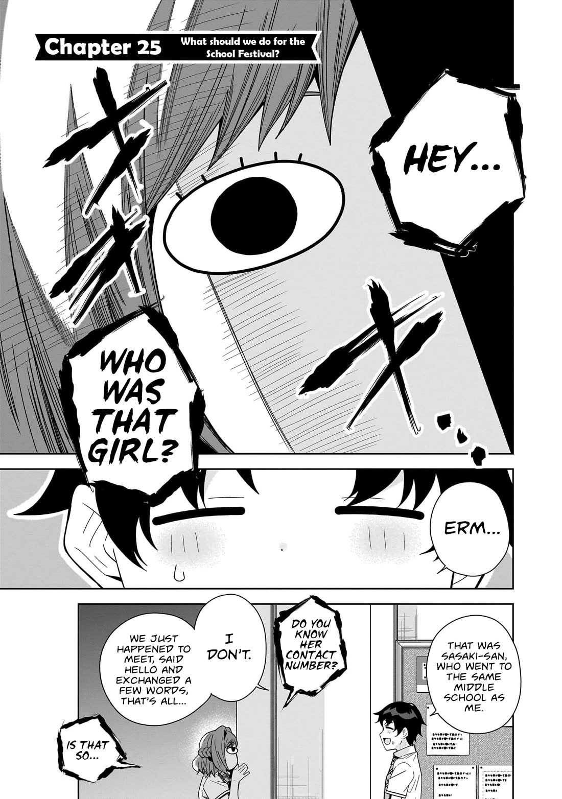 The Idol Girl in My Class Is Acting Suspiciously chapter 25 page 1