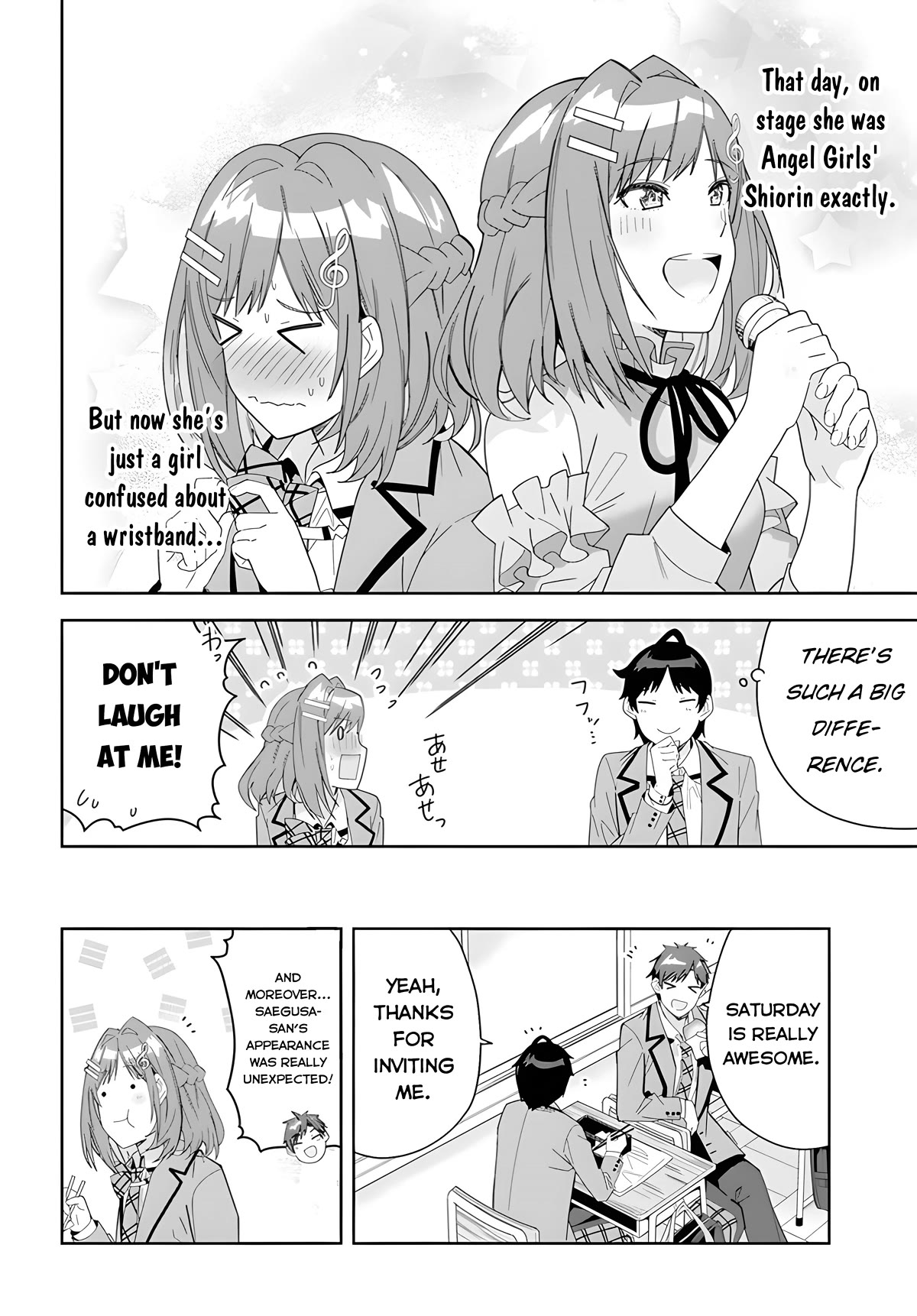 The Idol Girl in My Class Is Acting Suspiciously chapter 3 page 6