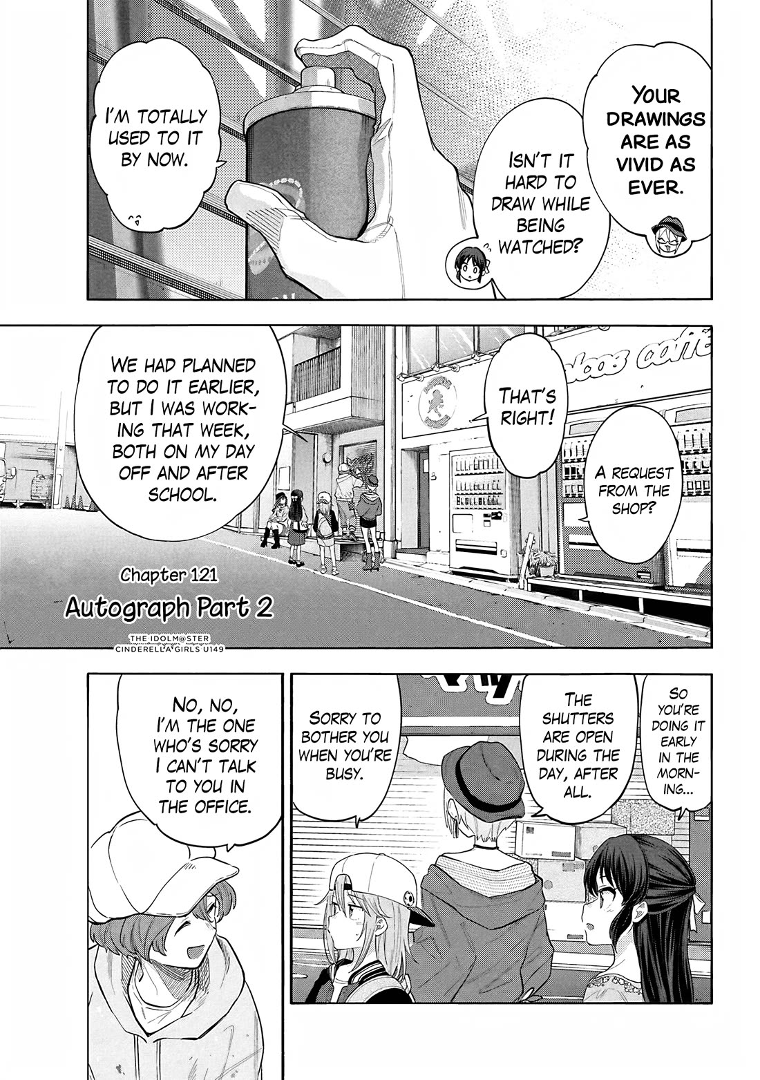 THE iDOLM@STER Cinderella Girls - U149 chapter 124 page 1