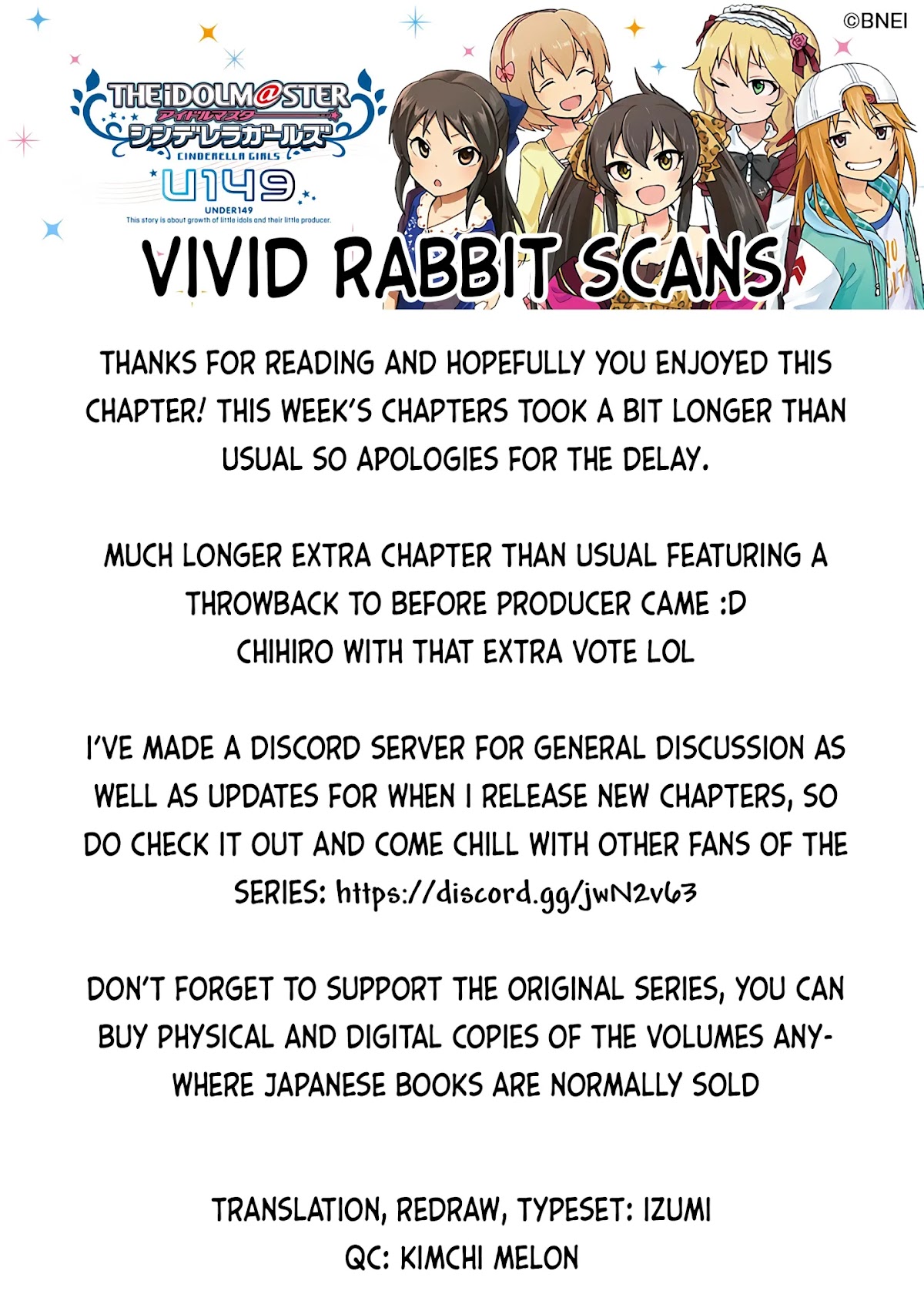 THE iDOLM@STER Cinderella Girls - U149 chapter 67.5 page 7