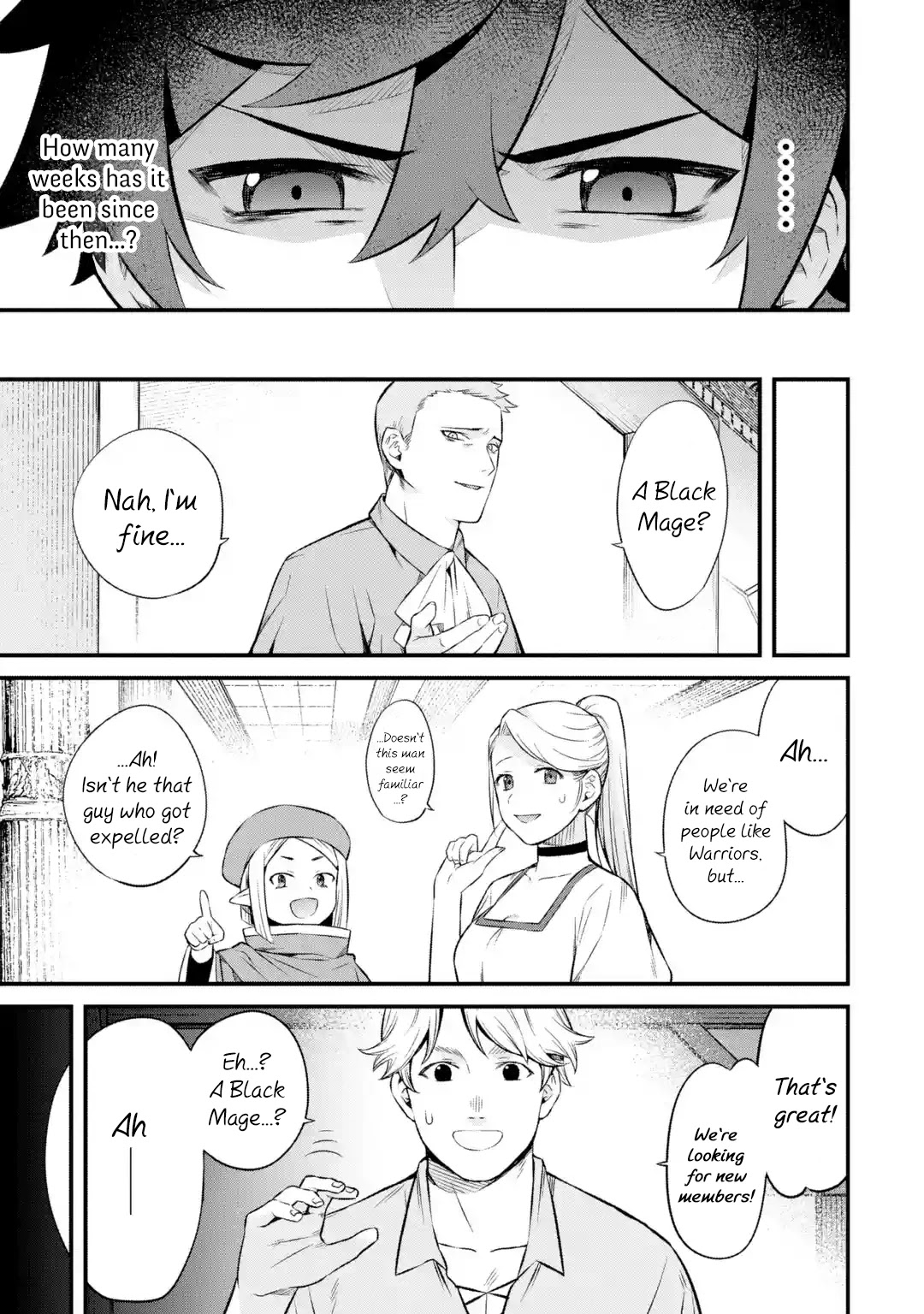 The Impregnable Demon King's Castle and the Expelled Black Mage of the Hero's Party chapter 3.1 page 1