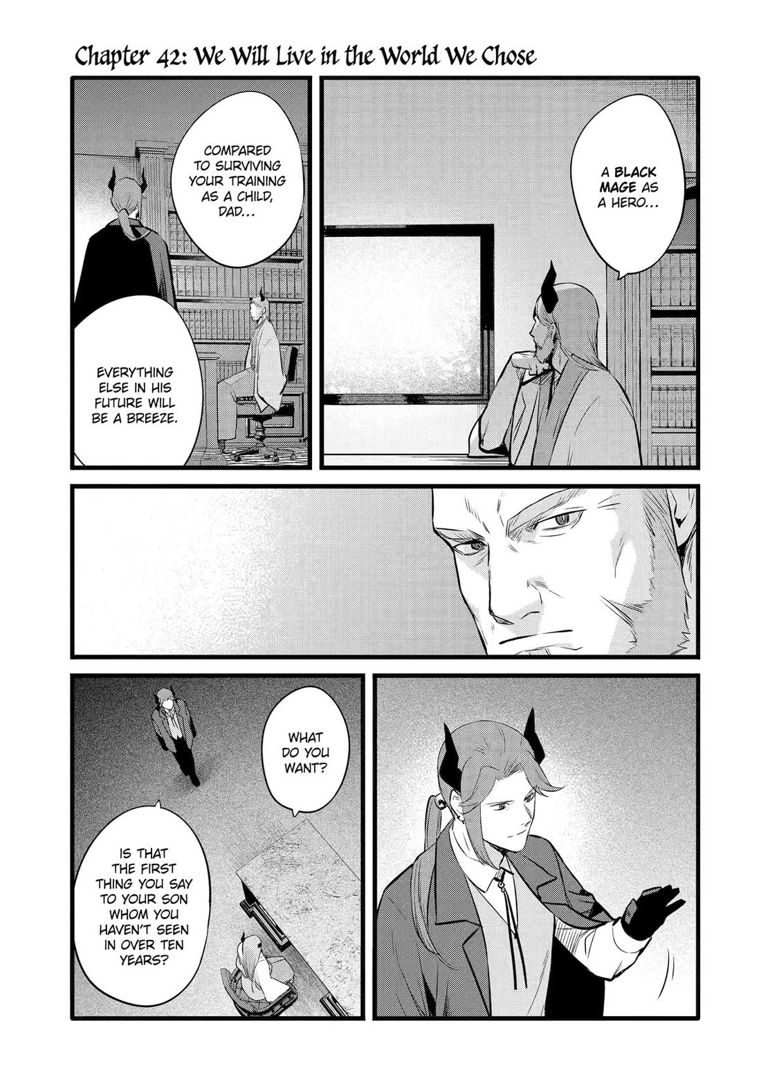 The Impregnable Demon King's Castle and the Expelled Black Mage of the Hero's Party chapter 42 page 1