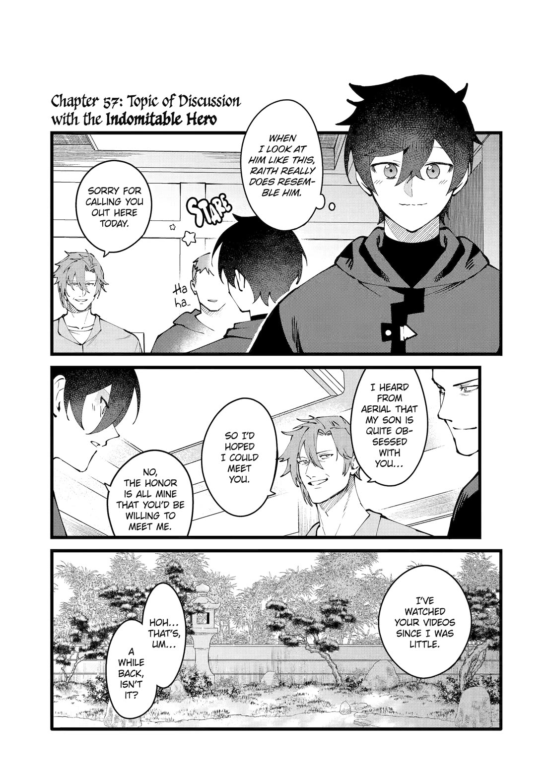 The Impregnable Demon King's Castle and the Expelled Black Mage of the Hero's Party chapter 57 page 1