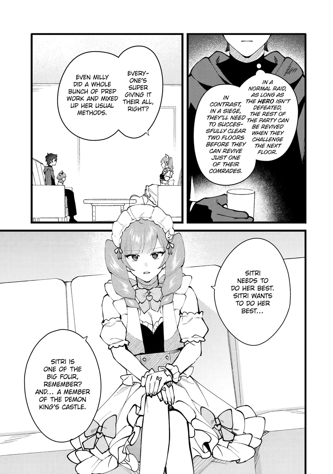 The Impregnable Demon King's Castle and the Expelled Black Mage of the Hero's Party chapter 63 page 25