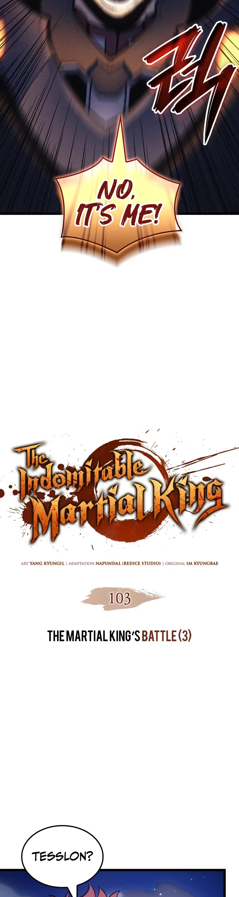The Indomitable Martial King chapter 103 page 3