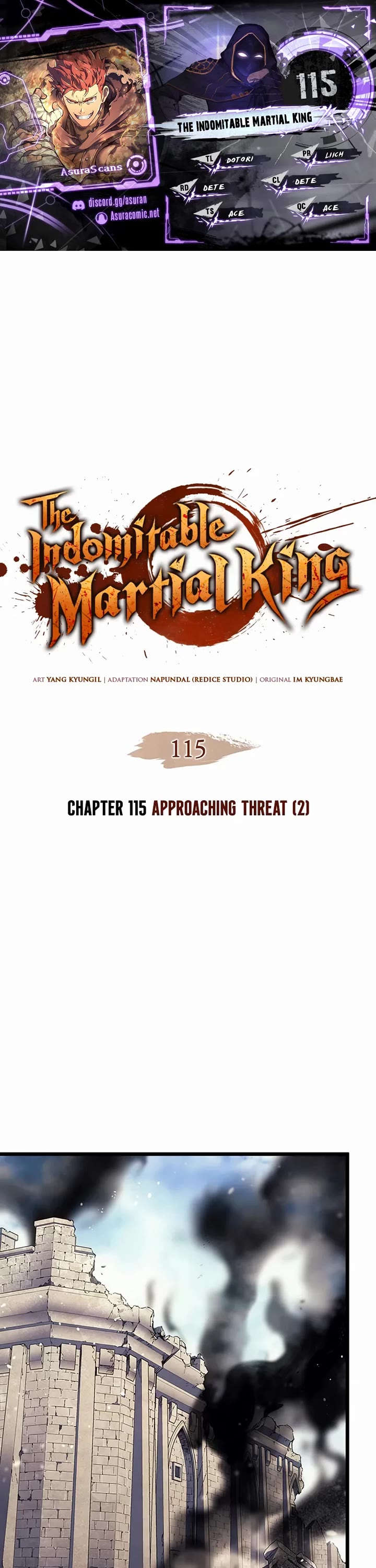 The Indomitable Martial King chapter 115 page 1