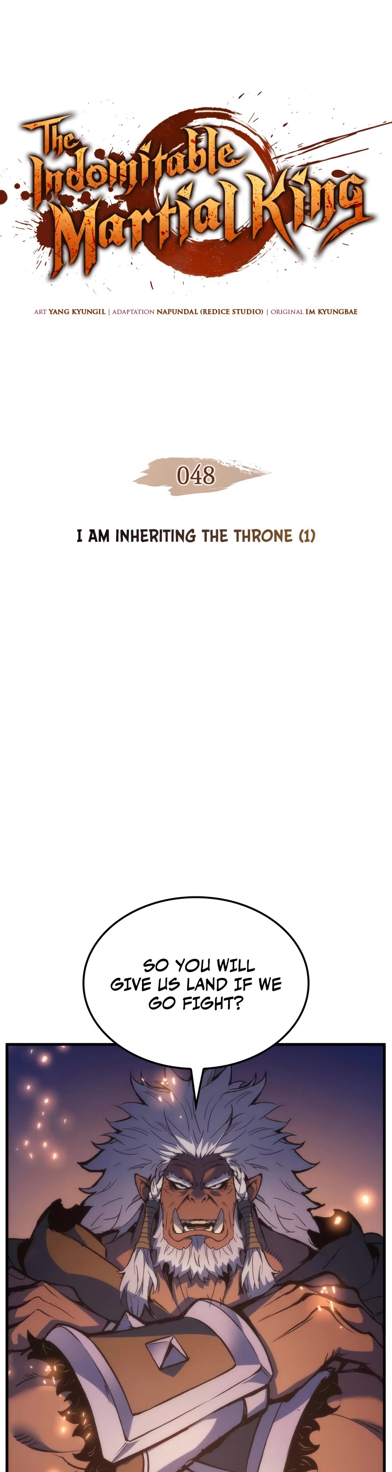 The Indomitable Martial King chapter 48 page 2