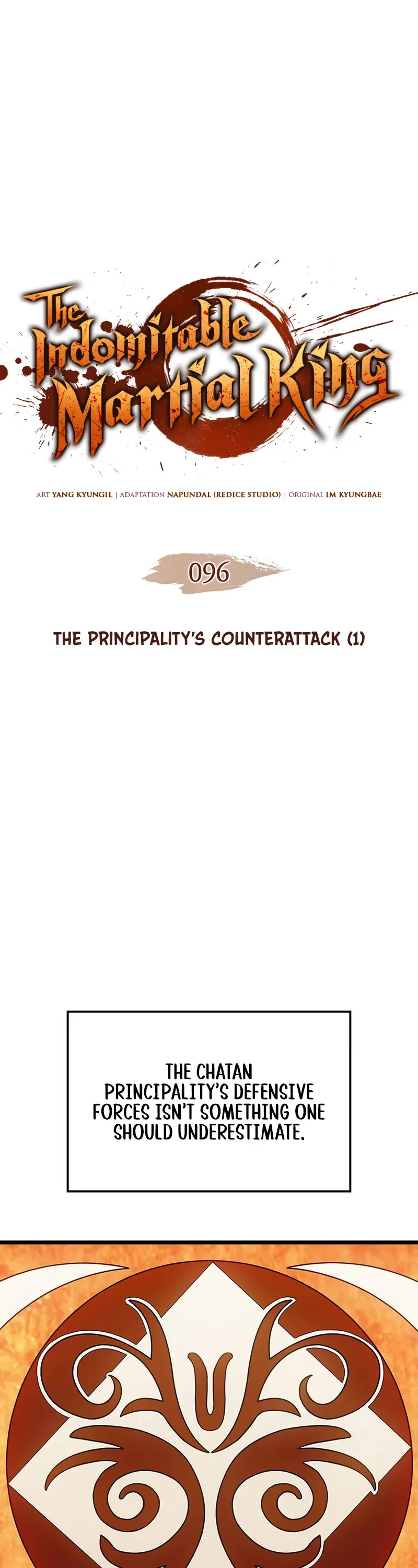 The Indomitable Martial King chapter 96 page 1
