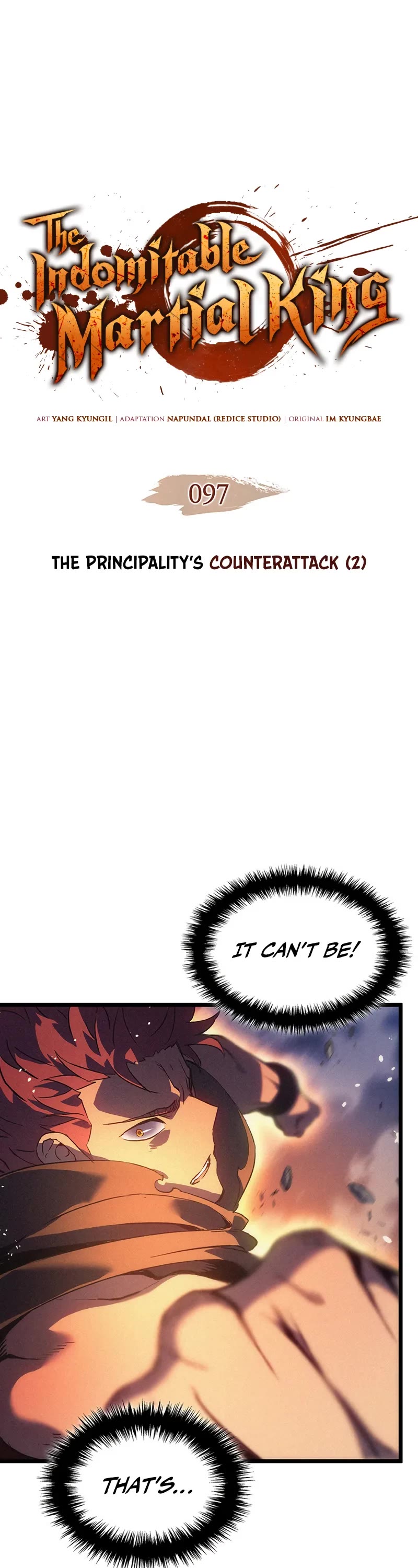 The Indomitable Martial King chapter 97 page 2