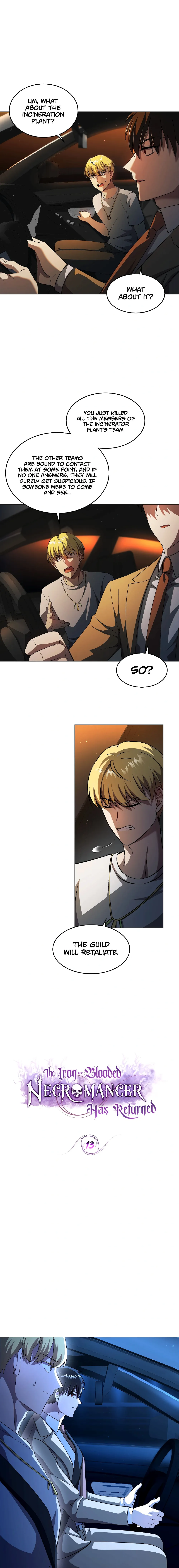 The Iron-Blooded Necromancer Has Returned chapter 13 page 1