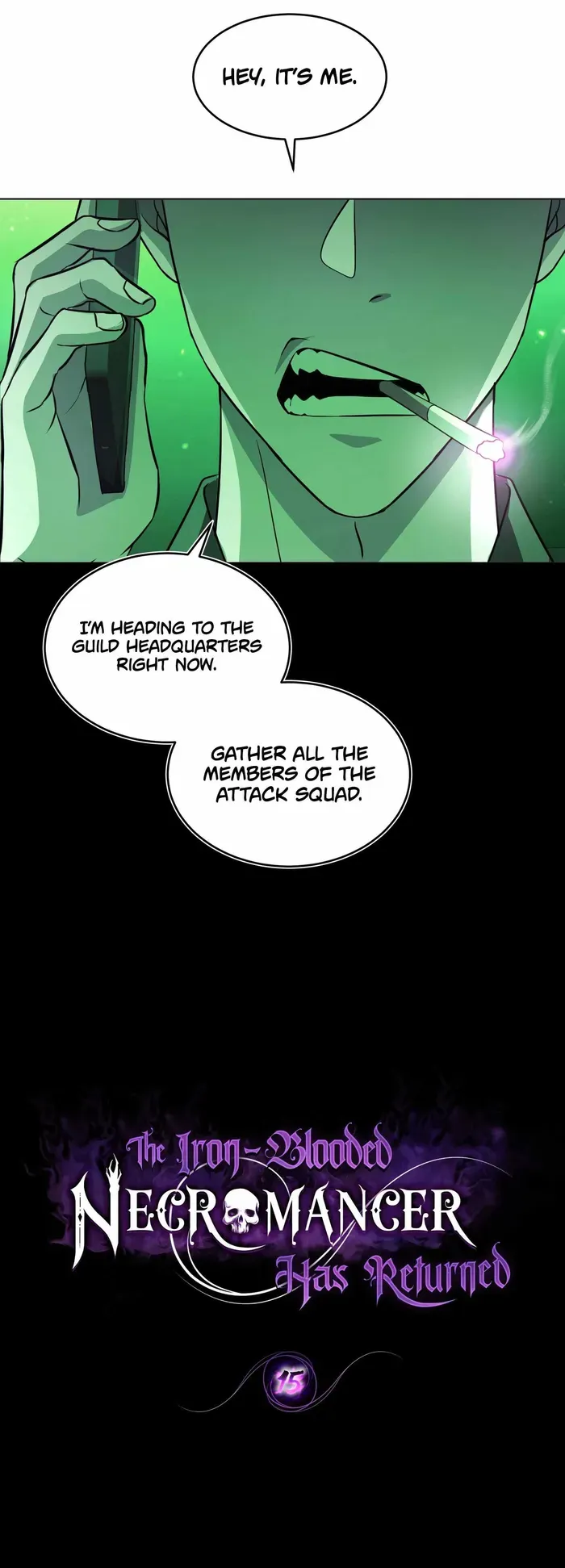 The Iron-Blooded Necromancer Has Returned chapter 15 page 12