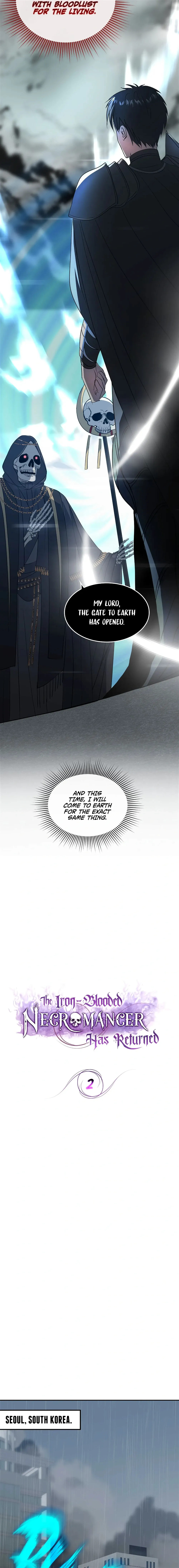 The Iron-Blooded Necromancer Has Returned chapter 2 page 12