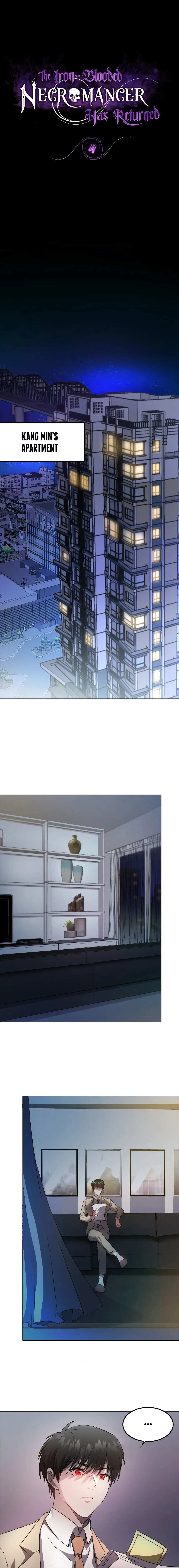 The Iron-Blooded Necromancer Has Returned chapter 4 page 1