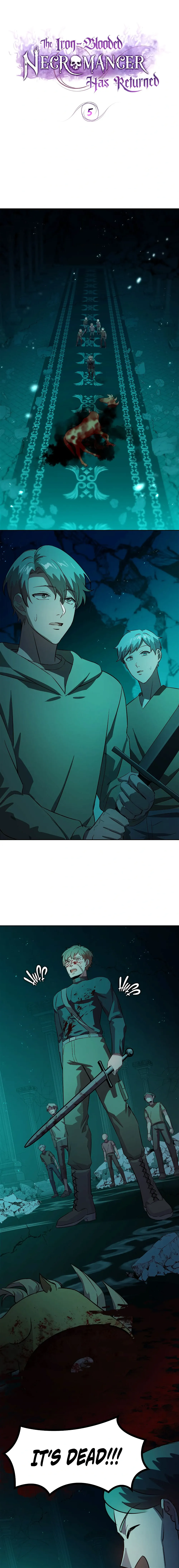 The Iron-Blooded Necromancer Has Returned chapter 5 page 1