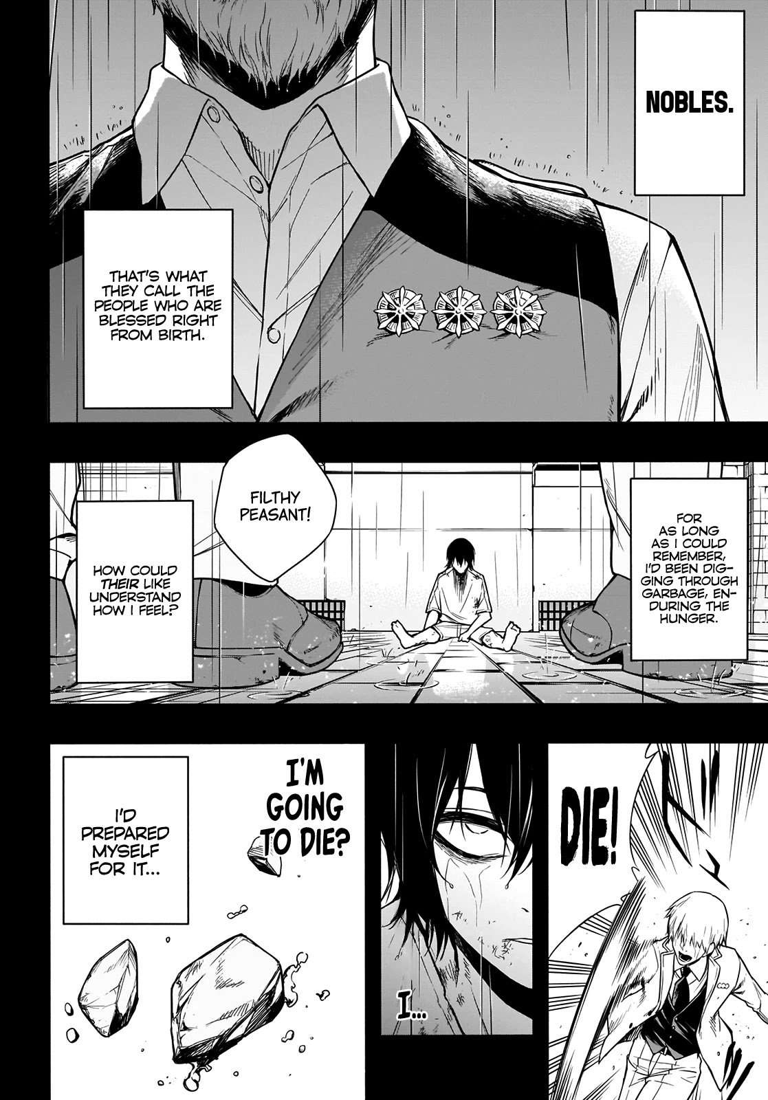 The Irregular of the Royal Academy of Magic ~The Strongest Sorcerer From the Slums is Unrivaled in the School of Royals ~ chapter 1 page 7