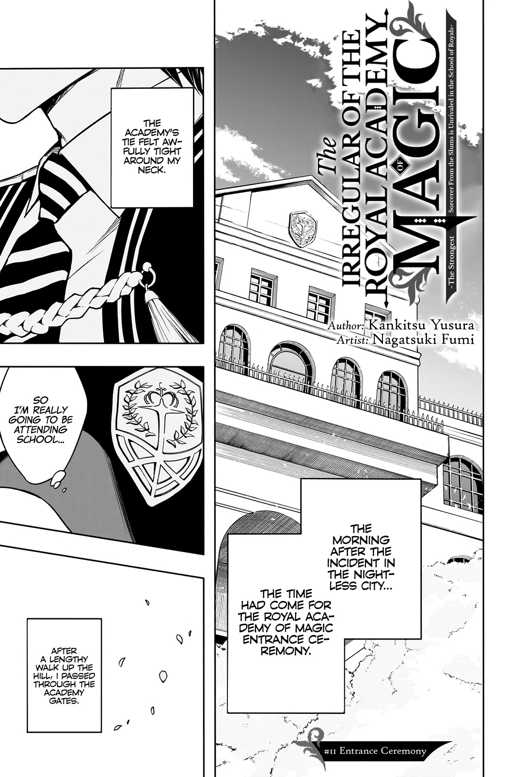 The Irregular of the Royal Academy of Magic ~The Strongest Sorcerer From the Slums is Unrivaled in the School of Royals ~ chapter 11 page 2