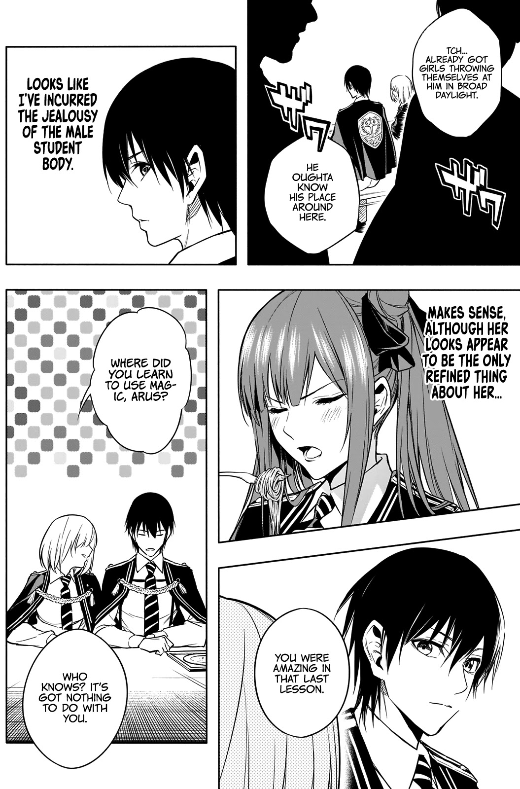 The Irregular of the Royal Academy of Magic ~The Strongest Sorcerer From the Slums is Unrivaled in the School of Royals ~ chapter 13 page 9