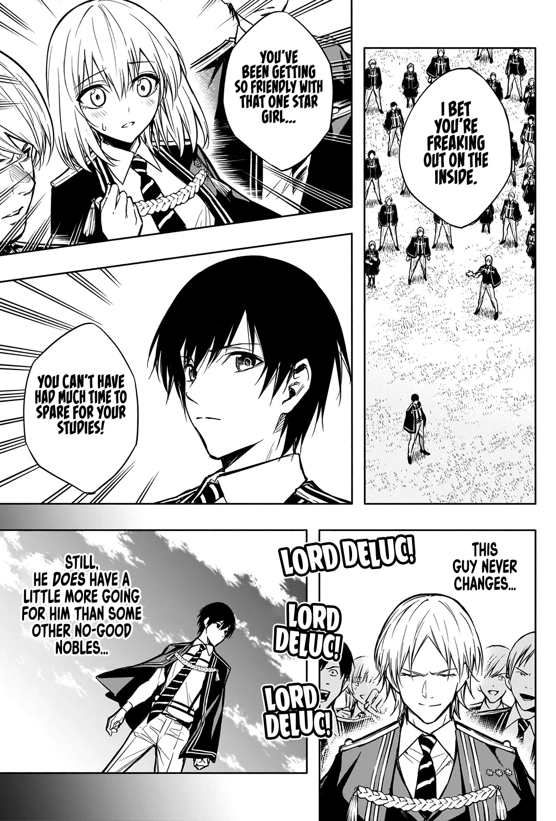 The Irregular of the Royal Academy of Magic ~The Strongest Sorcerer From the Slums is Unrivaled in the School of Royals ~ chapter 19 page 4