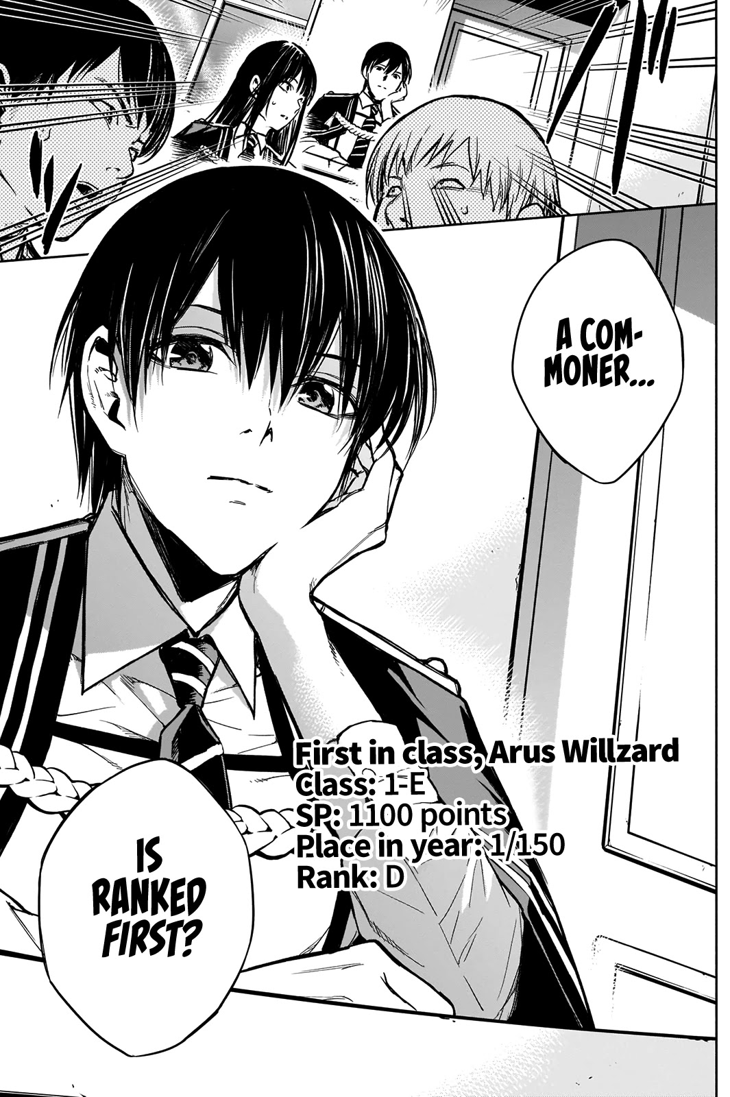 The Irregular of the Royal Academy of Magic ~The Strongest Sorcerer From the Slums is Unrivaled in the School of Royals ~ chapter 21 page 4