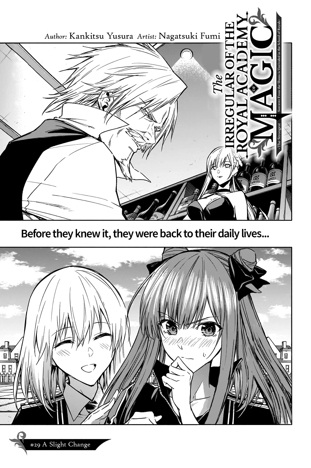 The Irregular of the Royal Academy of Magic ~The Strongest Sorcerer From the Slums is Unrivaled in the School of Royals ~ chapter 29 page 2
