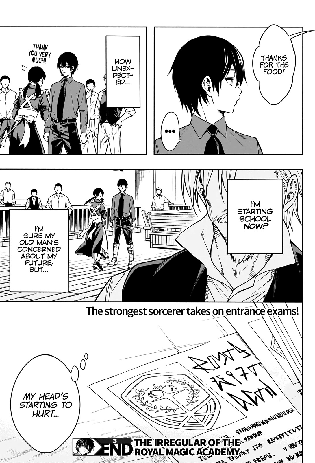 The Irregular of the Royal Academy of Magic ~The Strongest Sorcerer From the Slums is Unrivaled in the School of Royals ~ chapter 3 page 20