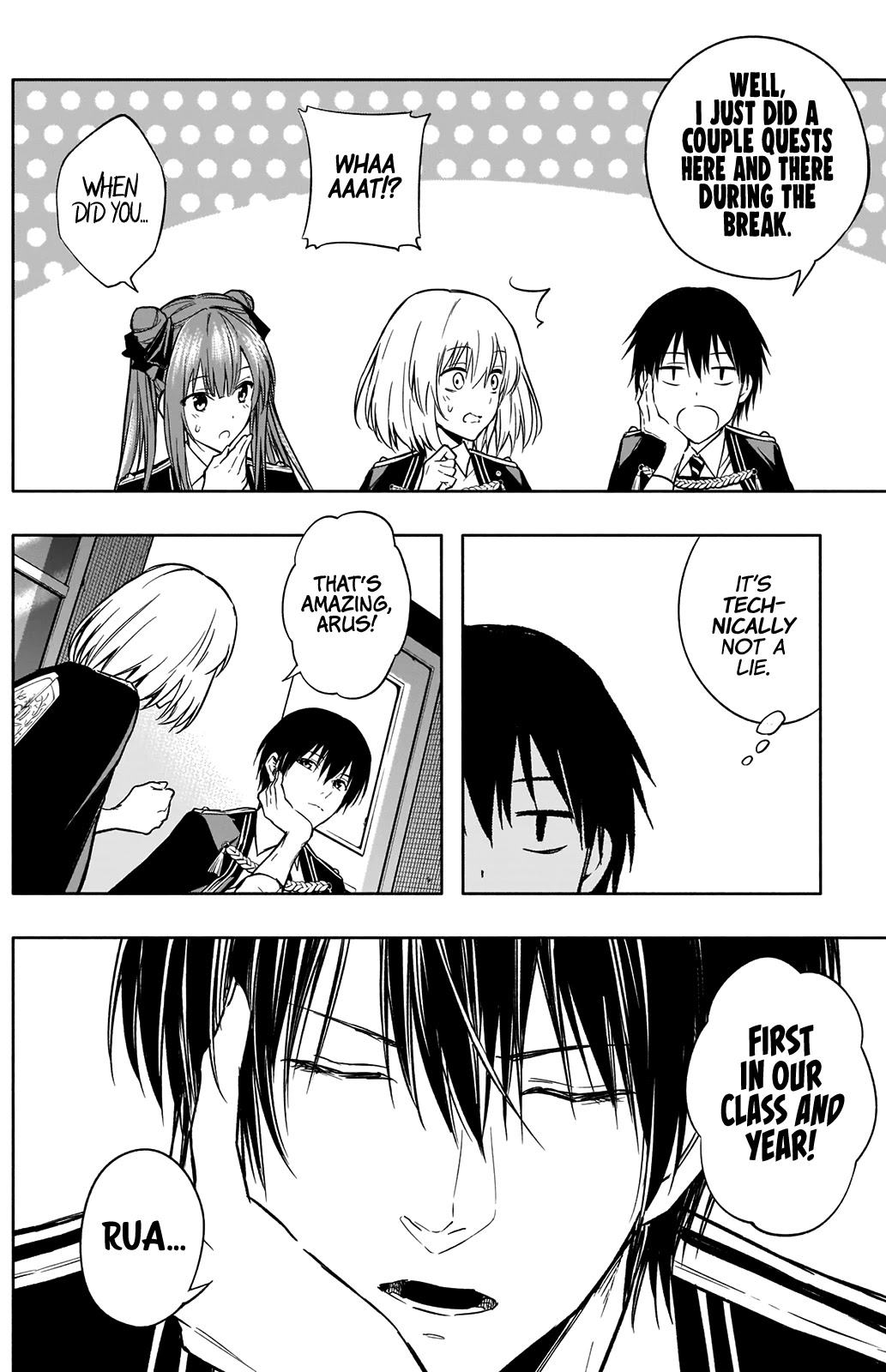 The Irregular of the Royal Academy of Magic ~The Strongest Sorcerer From the Slums is Unrivaled in the School of Royals ~ chapter 31 page 12