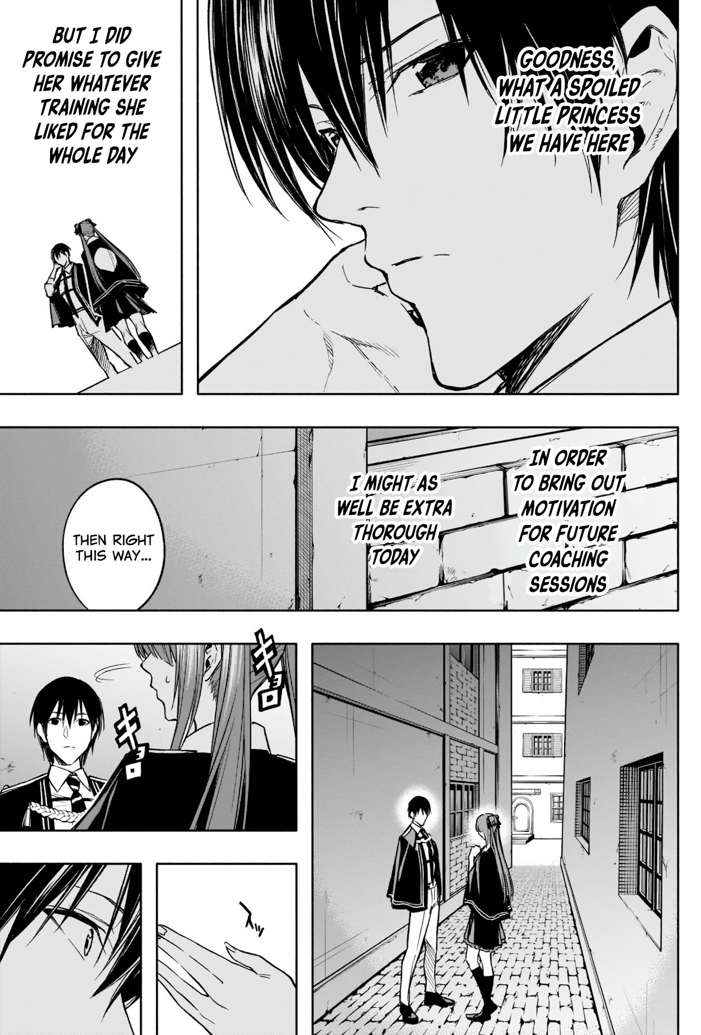 The Irregular of the Royal Academy of Magic ~The Strongest Sorcerer From the Slums is Unrivaled in the School of Royals ~ chapter 34 page 9