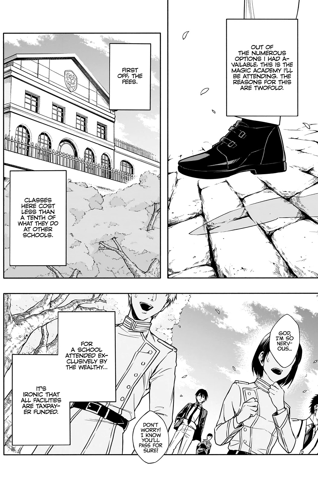 The Irregular of the Royal Academy of Magic ~The Strongest Sorcerer From the Slums is Unrivaled in the School of Royals ~ chapter 4 page 7