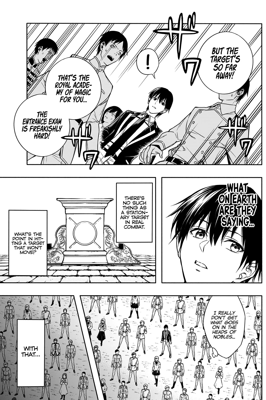 The Irregular of the Royal Academy of Magic ~The Strongest Sorcerer From the Slums is Unrivaled in the School of Royals ~ chapter 6 page 12