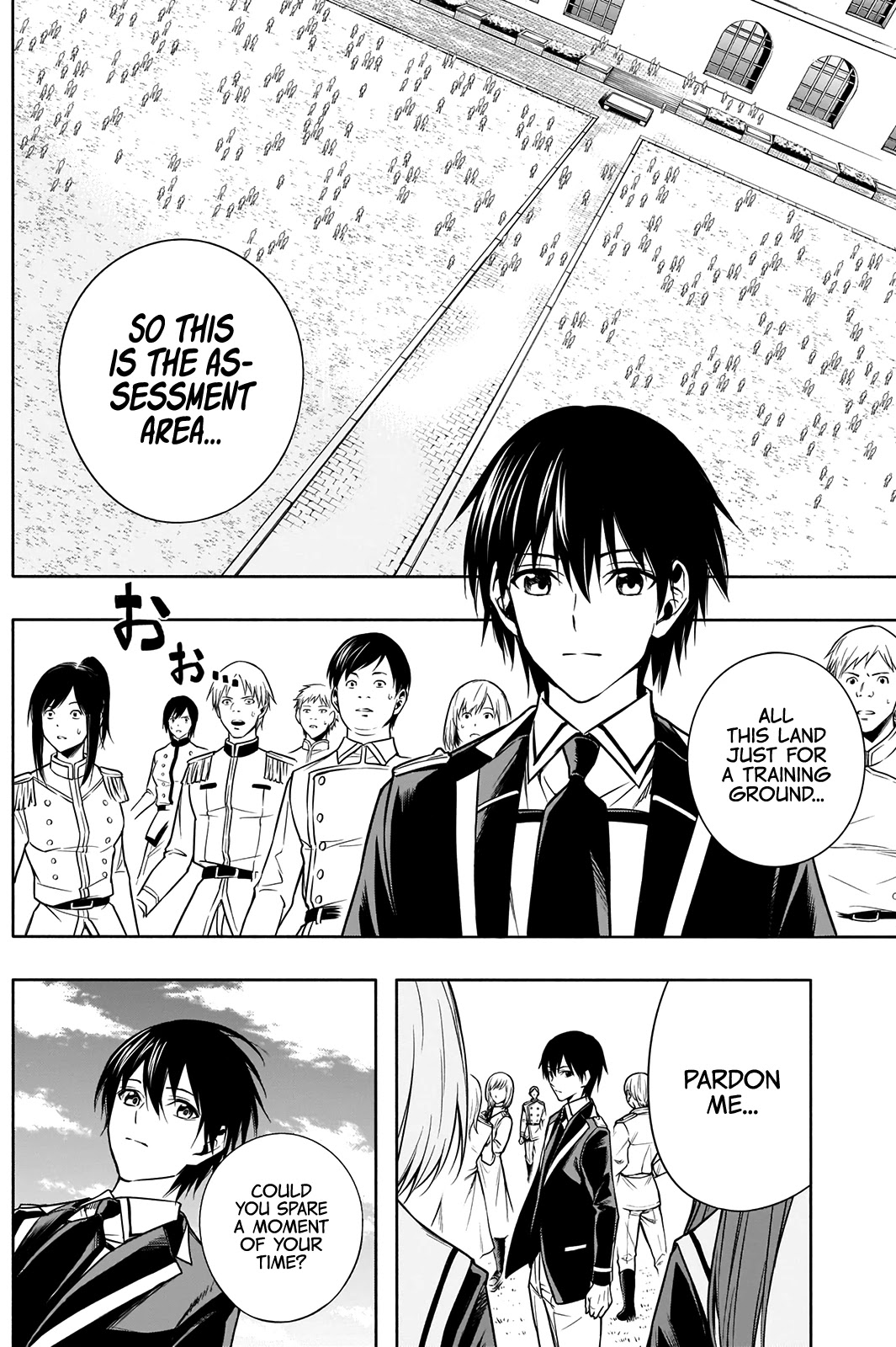 The Irregular of the Royal Academy of Magic ~The Strongest Sorcerer From the Slums is Unrivaled in the School of Royals ~ chapter 6 page 3