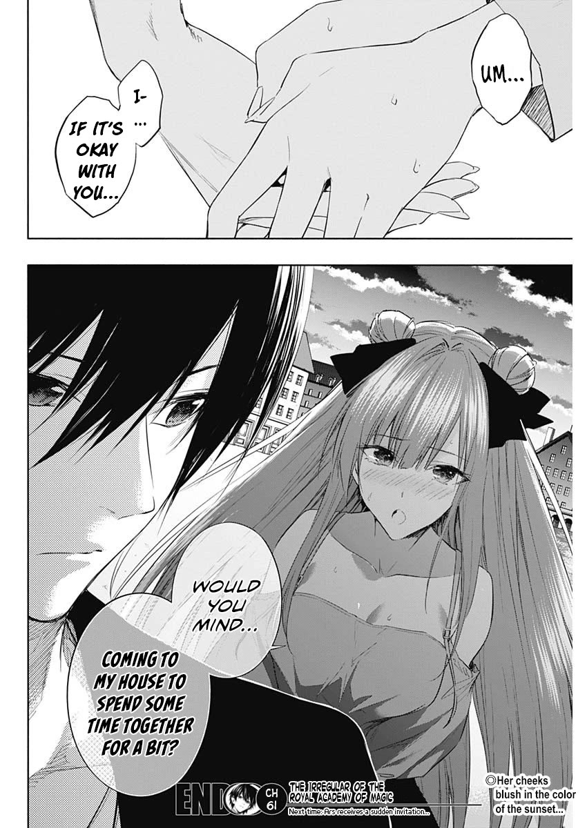 The Irregular of the Royal Academy of Magic ~The Strongest Sorcerer From the Slums is Unrivaled in the School of Royals ~ chapter 61 page 19