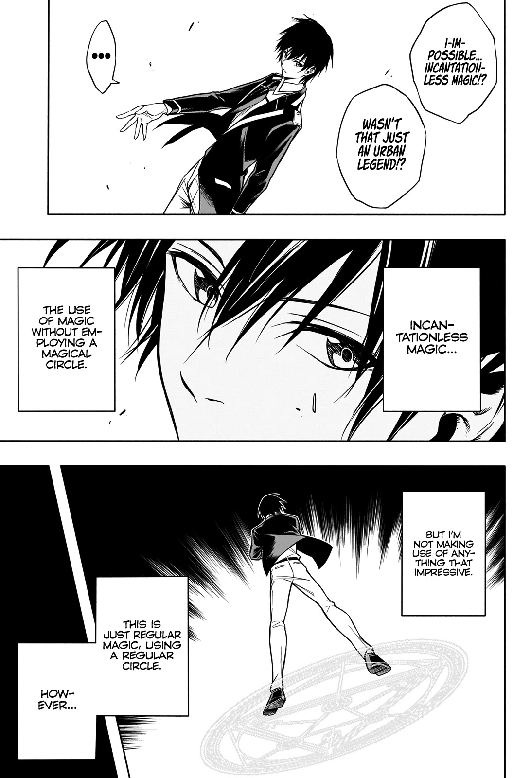 The Irregular of the Royal Academy of Magic ~The Strongest Sorcerer From the Slums is Unrivaled in the School of Royals ~ chapter 7 page 4