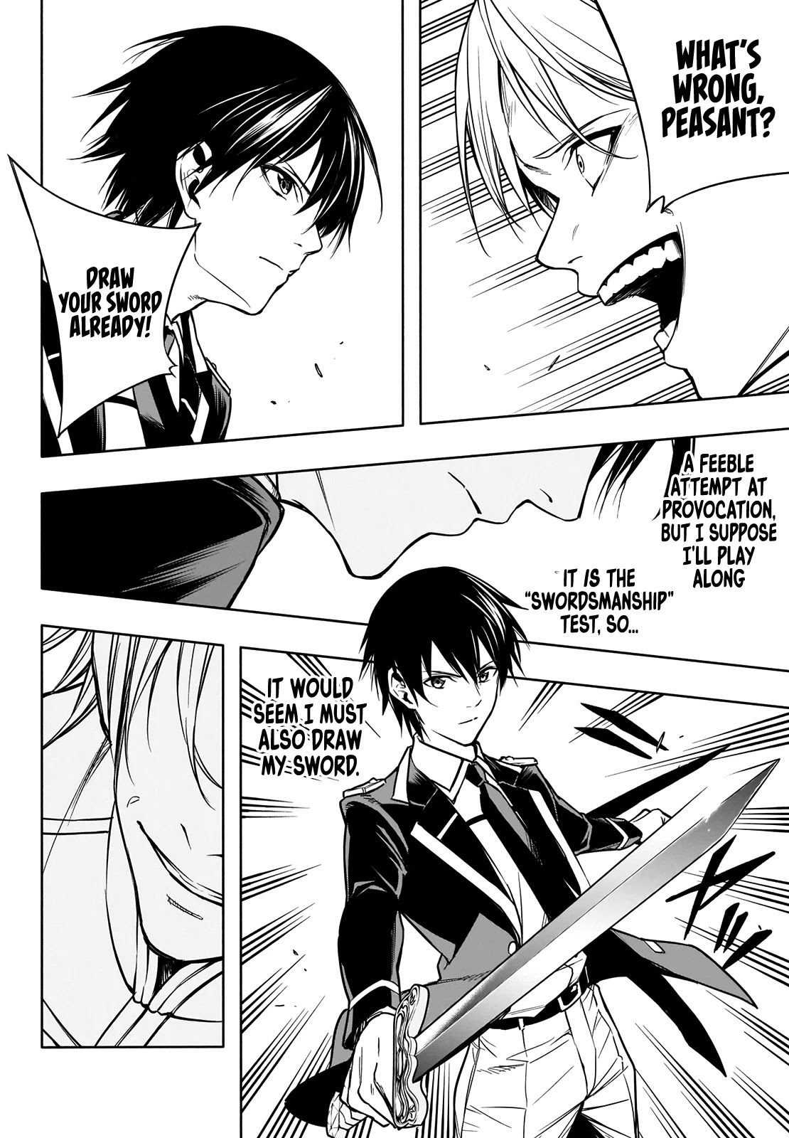 The Irregular of the Royal Academy of Magic ~The Strongest Sorcerer From the Slums is Unrivaled in the School of Royals ~ chapter 8 page 10