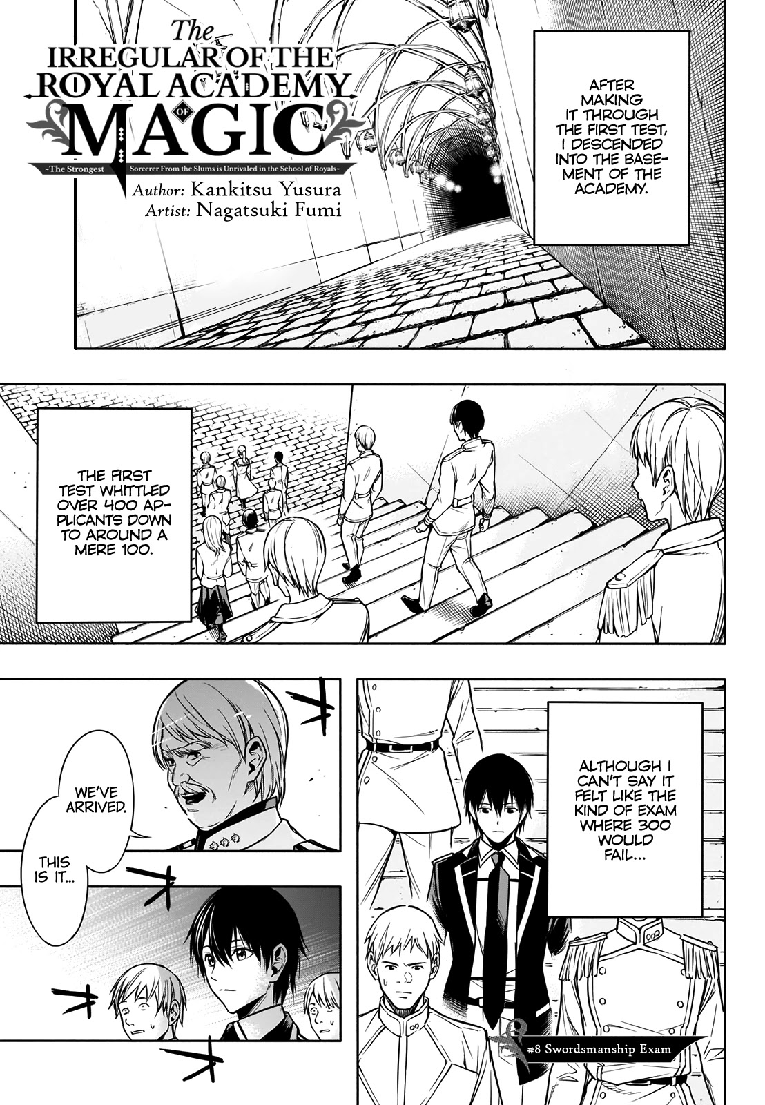 The Irregular of the Royal Academy of Magic ~The Strongest Sorcerer From the Slums is Unrivaled in the School of Royals ~ chapter 8 page 2