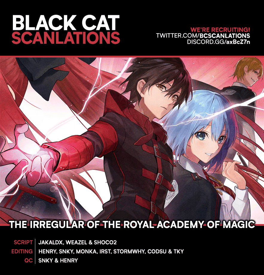 The Irregular of the Royal Academy of Magic chapter 1 page 1