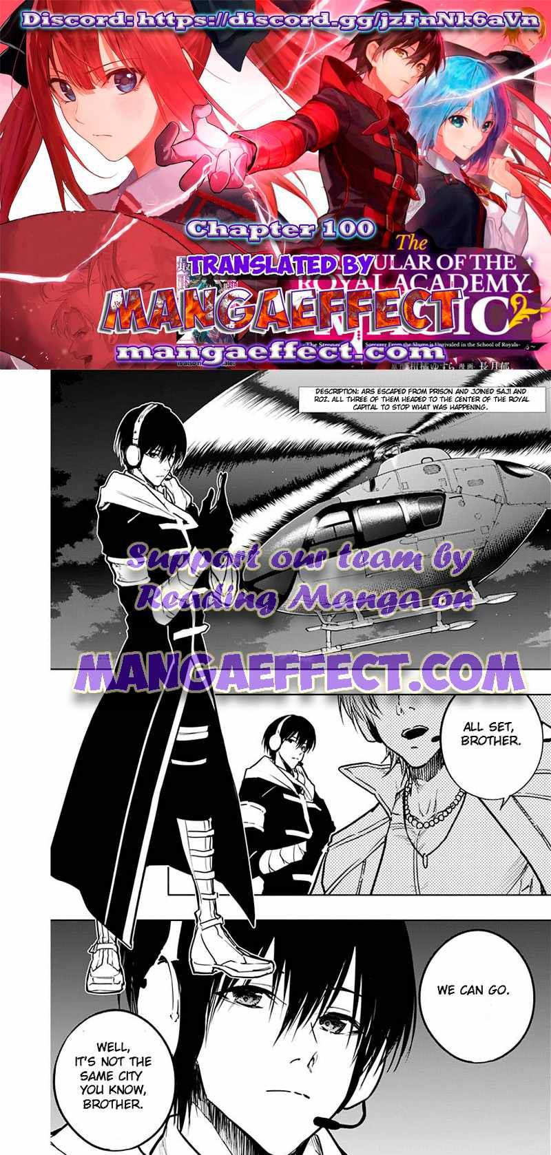 The Irregular of the Royal Academy of Magic chapter 100 page 2