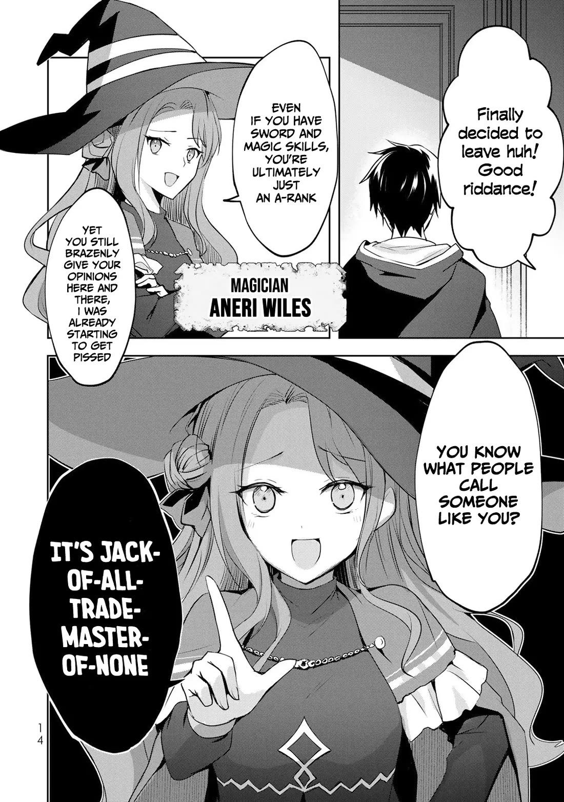 The Jack-of-All-Trades Kicked Out of the Hero's Party: The Swordsman Who Became a Support Mage Due to Party Circumstances, Becomes All-Powerful chapter 1 page 12
