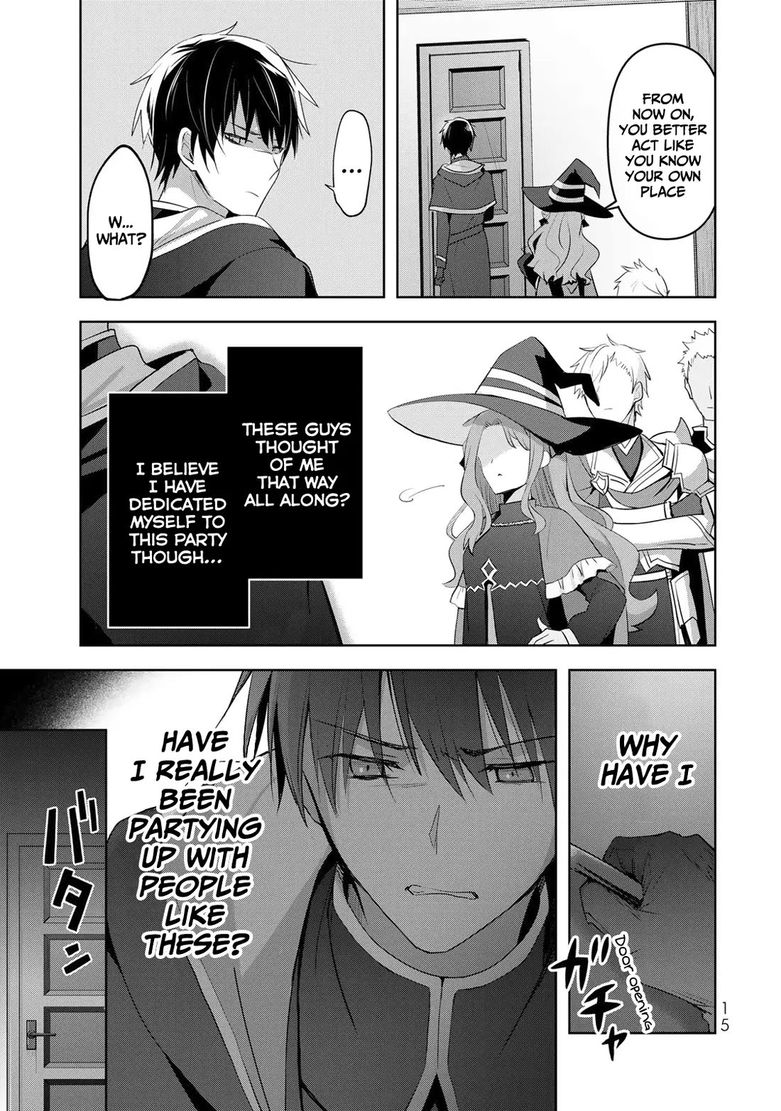 The Jack-of-All-Trades Kicked Out of the Hero's Party: The Swordsman Who Became a Support Mage Due to Party Circumstances, Becomes All-Powerful chapter 1 page 13