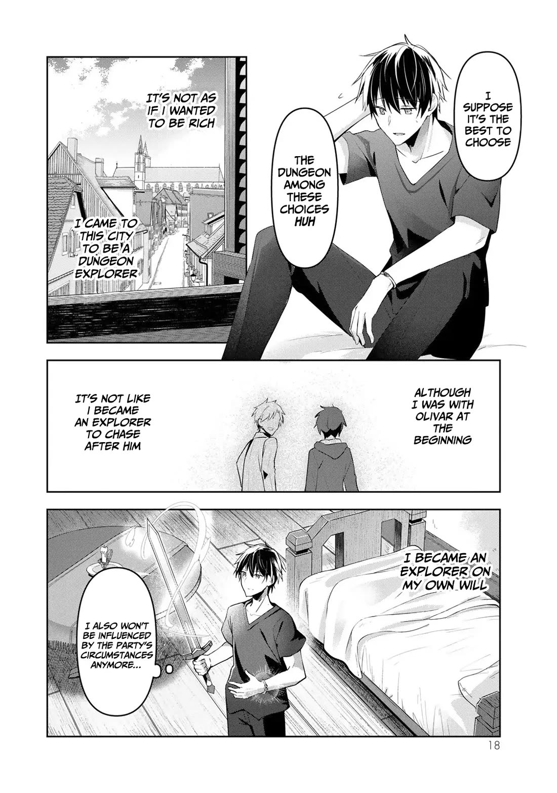 The Jack-of-All-Trades Kicked Out of the Hero's Party: The Swordsman Who Became a Support Mage Due to Party Circumstances, Becomes All-Powerful chapter 1 page 16