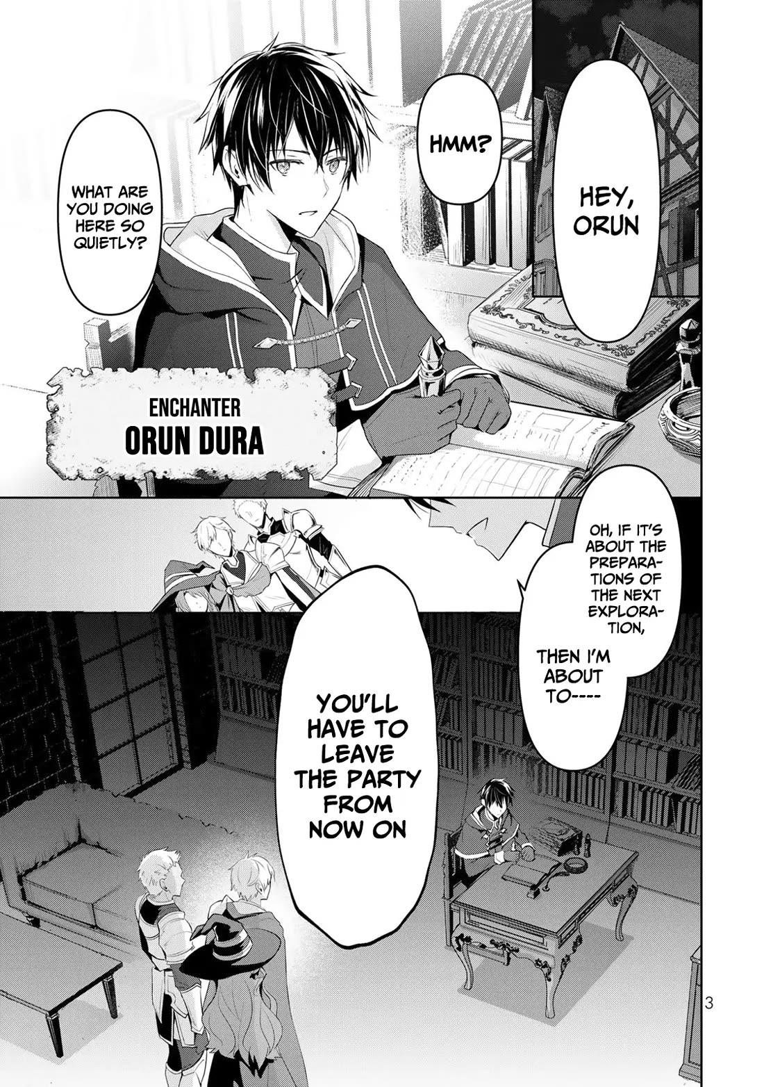 The Jack-of-All-Trades Kicked Out of the Hero's Party: The Swordsman Who Became a Support Mage Due to Party Circumstances, Becomes All-Powerful chapter 1 page 2