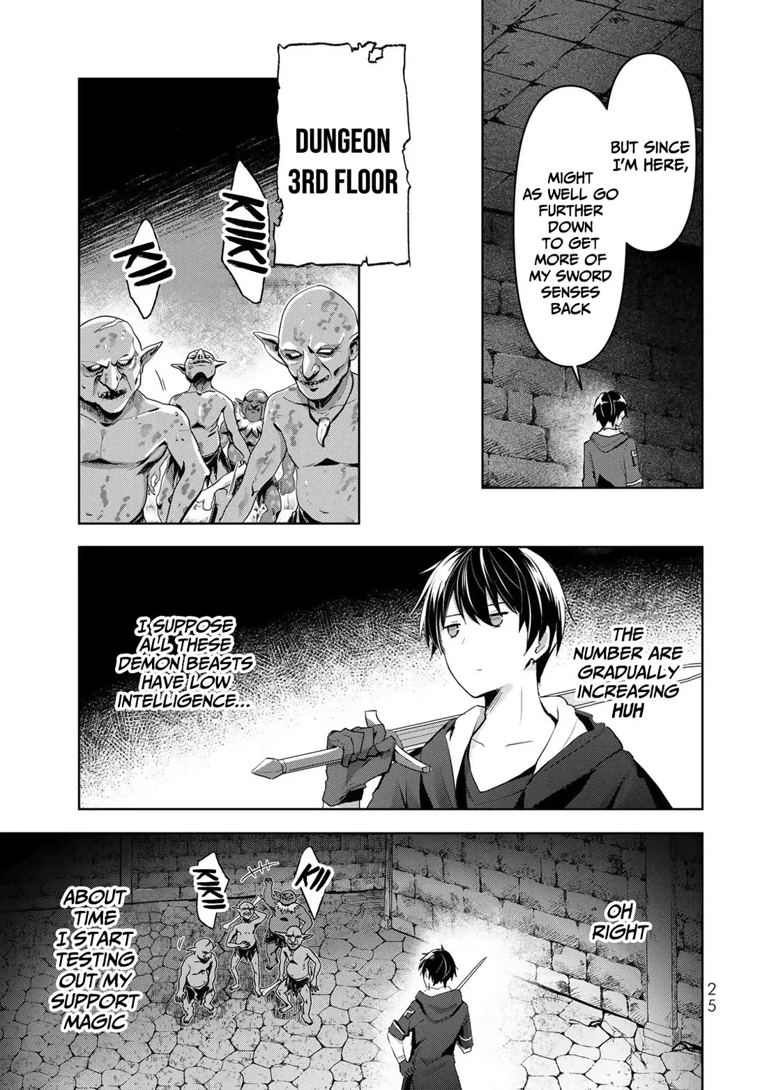 The Jack-of-All-Trades Kicked Out of the Hero's Party: The Swordsman Who Became a Support Mage Due to Party Circumstances, Becomes All-Powerful chapter 1 page 23