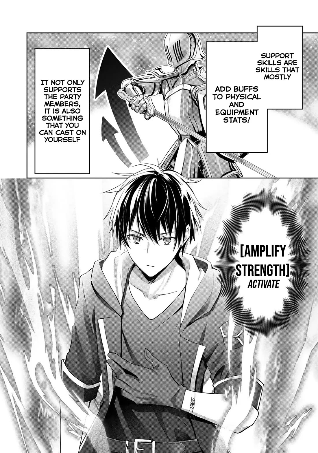 The Jack-of-All-Trades Kicked Out of the Hero's Party: The Swordsman Who Became a Support Mage Due to Party Circumstances, Becomes All-Powerful chapter 1 page 24